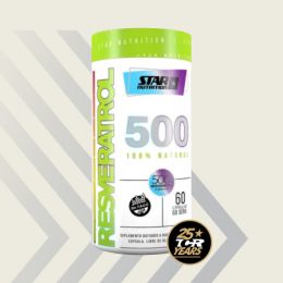 Resveratrol 500 Star Nutrition® - 60 Caps.